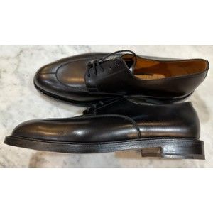 JM Weston Leather Half-Hunt Derby, Black - 10.5C UK/11D US